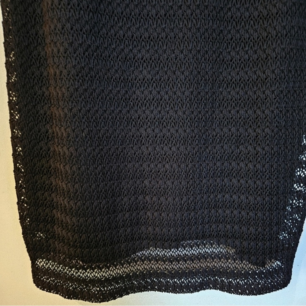 Vintage Garage black crochet dress - Picture 2 of 5